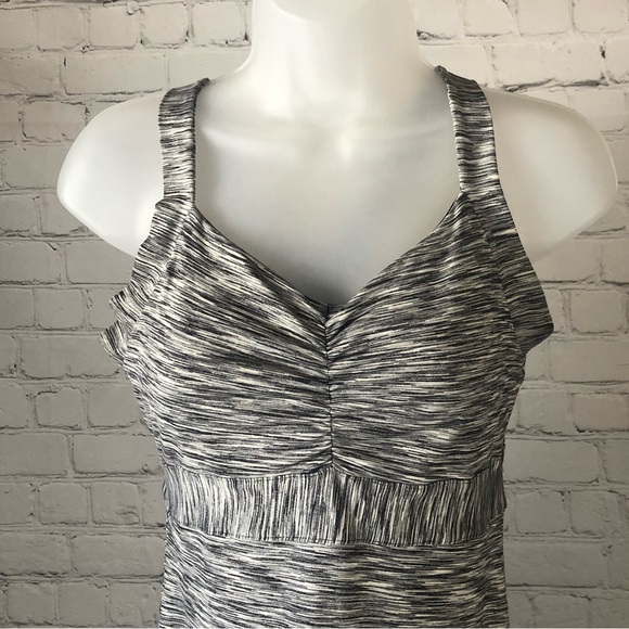 Women's Prana Opal Amaya Space Dye Athletic Stretch Racerback Tank Dress. Size S - Picture 5 of 16